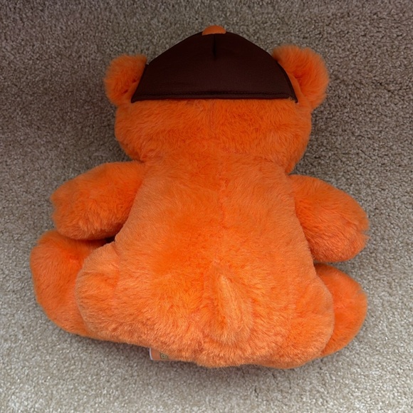 EUC Reese’s Peanut Butter Cup Orange Plush 10” Stuffed Bear The Hershey Company - Picture 4 of 6